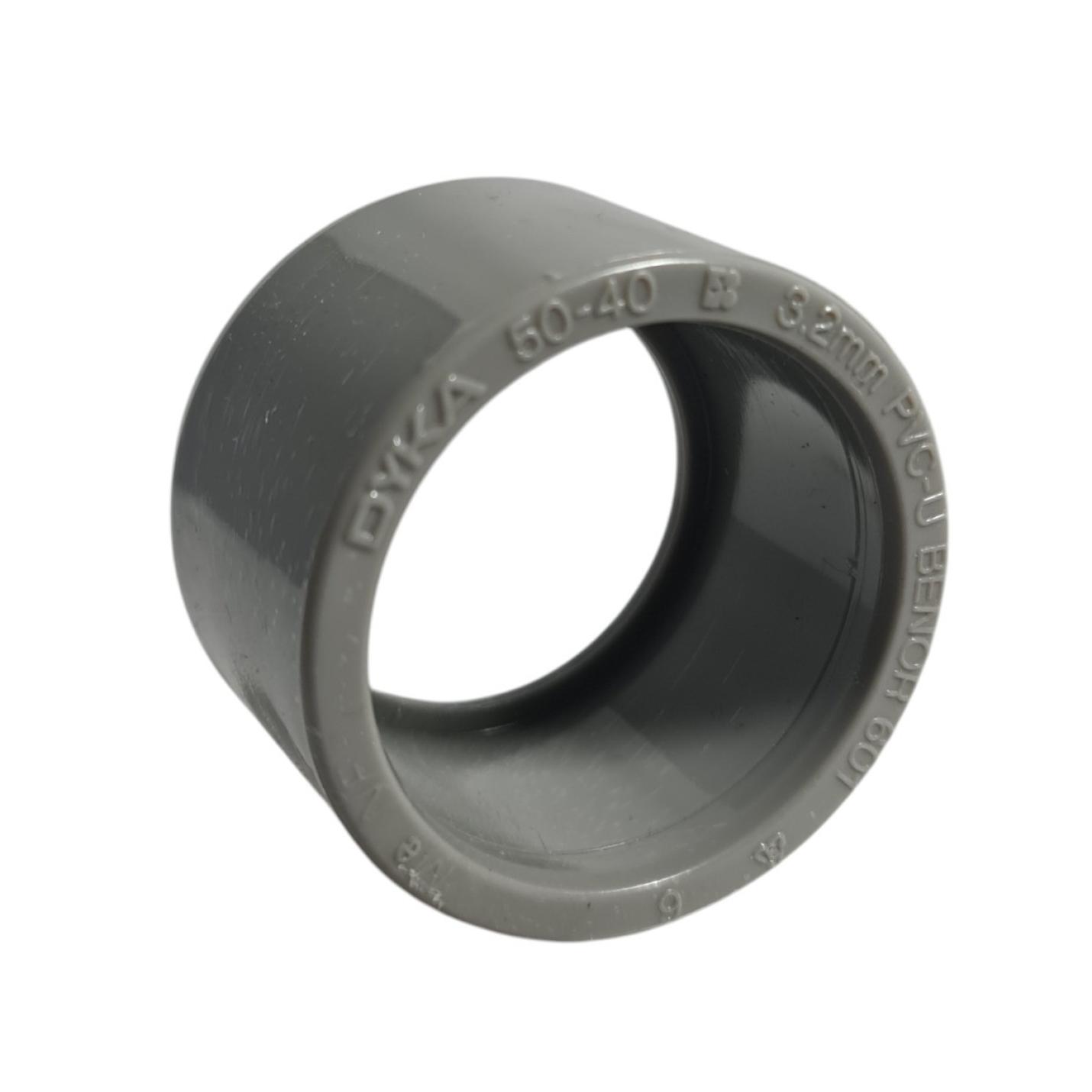PVC Verloopring - 50-40mm
