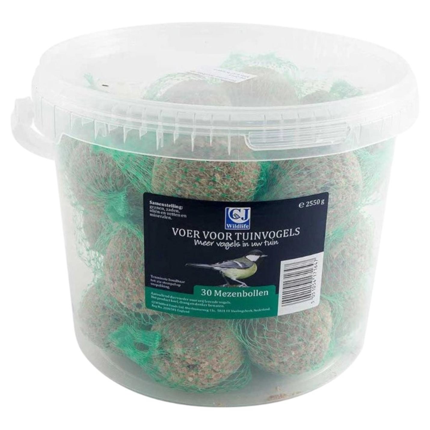 Vogelbescherming Mezenbollen in Emmer - 30 stuks x (85g)