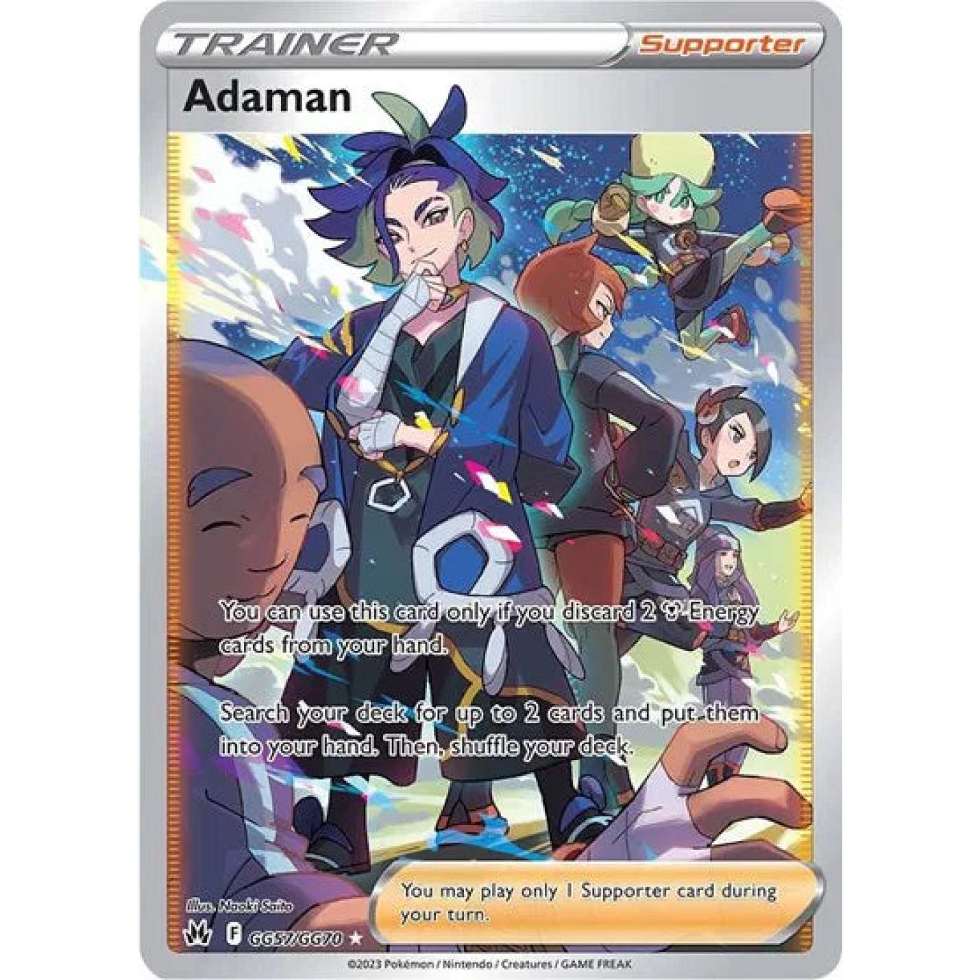 Adaman GG57/GG70 - Crown Zenith: Galarian Gallery - Holofoil