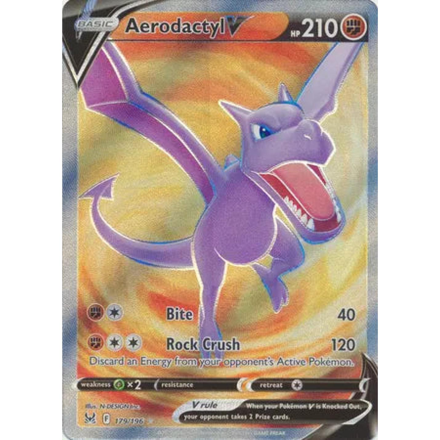 Aerodactyl V 179/196 - Lost Origin - Holofoil