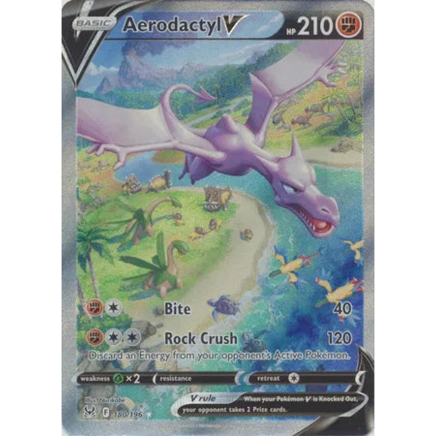 Aerodactyl V 180/196 - Lost Origin - Holofoil