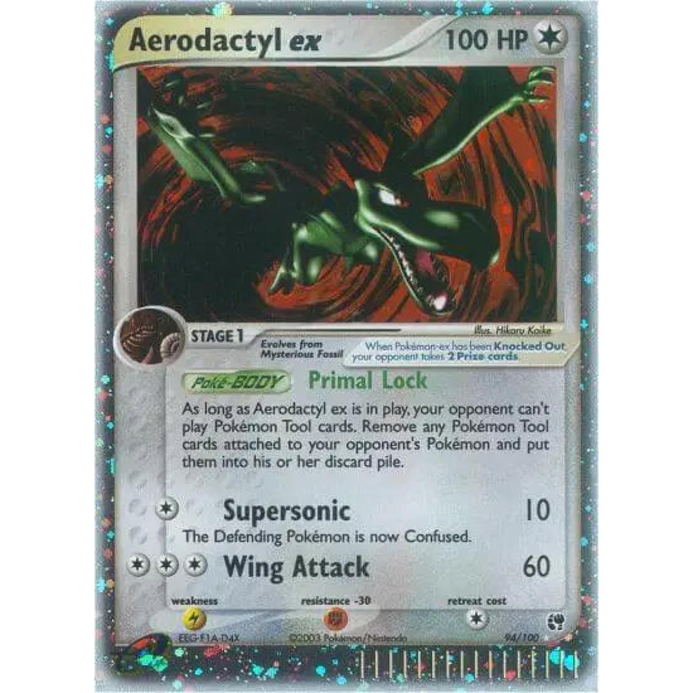 Aerodactyl ex  94/100 - EX Sandstorm - Holofoil