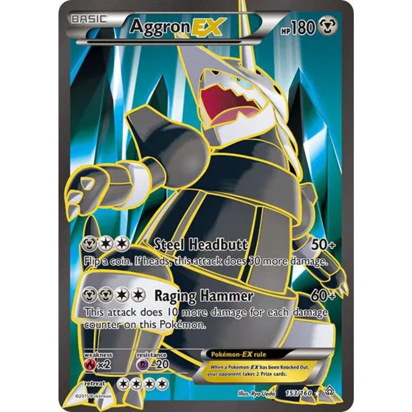 Aggron EX 153/160 - Primal Clash - Holofoil