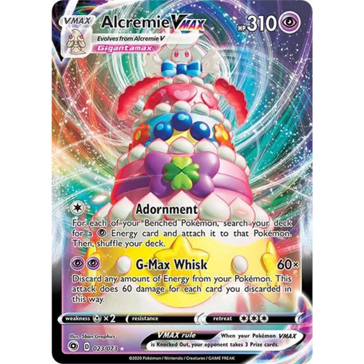 Alcremie VMAX 023/073 - Champion's Path - Holofoil
