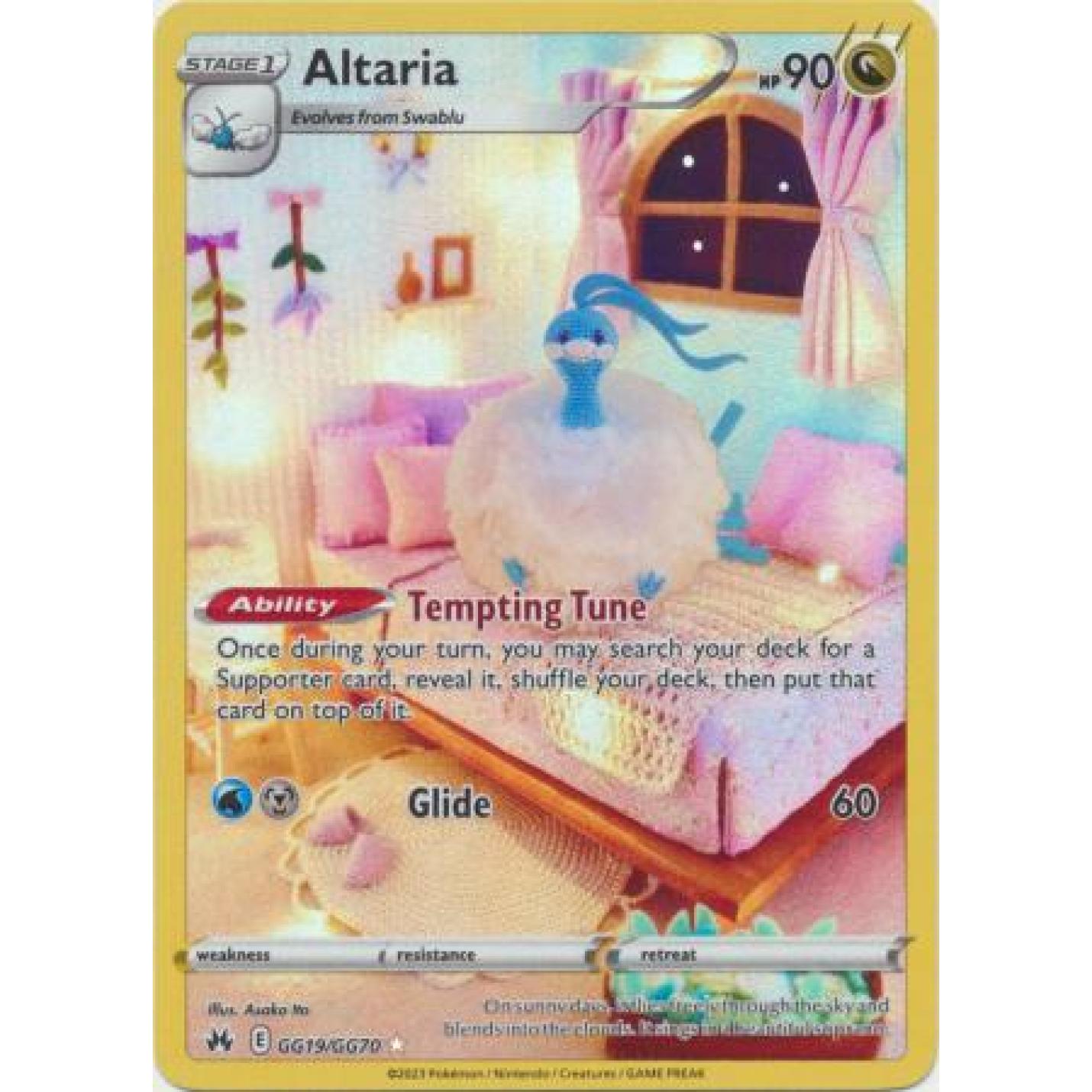 Altaria GG19/GG70 - Crown Zenith: Galarian Gallery - Holofoil
