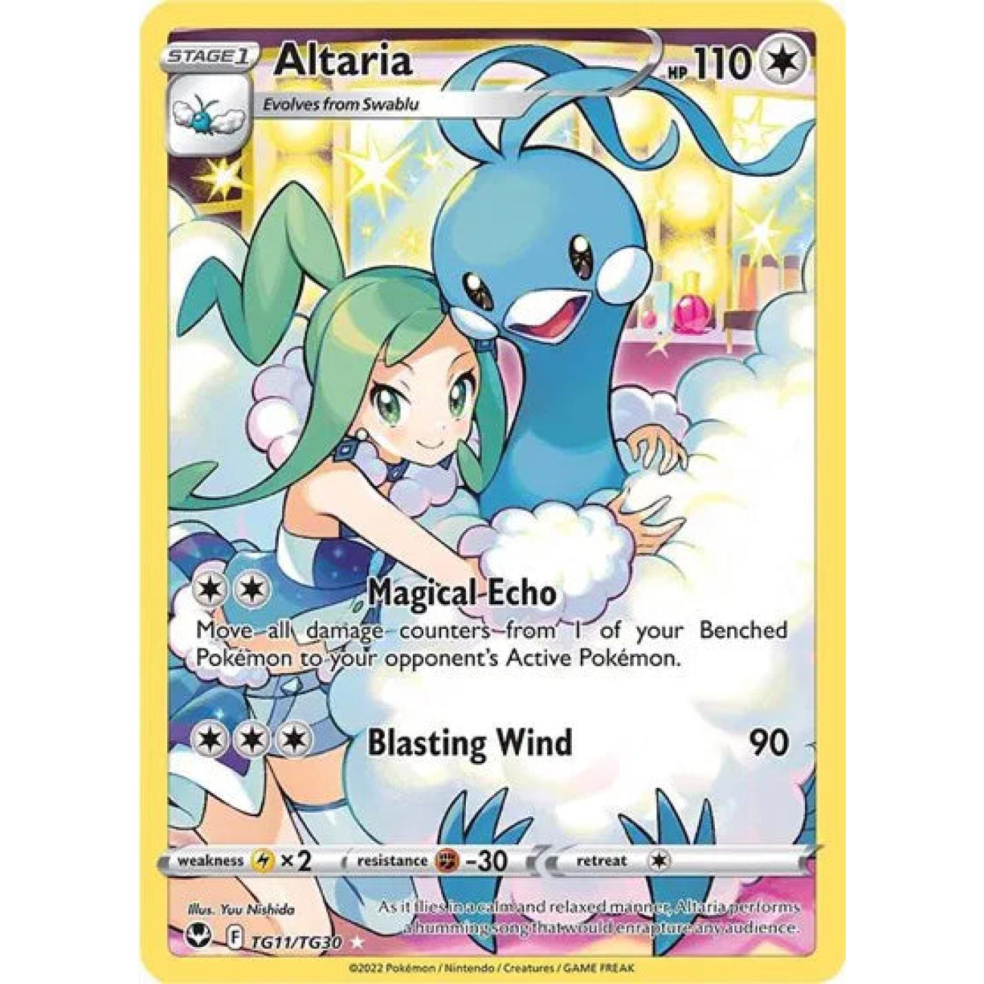 Altaria TG11/TG30 - Silver Tempest Trainer Gallery - Holofoil