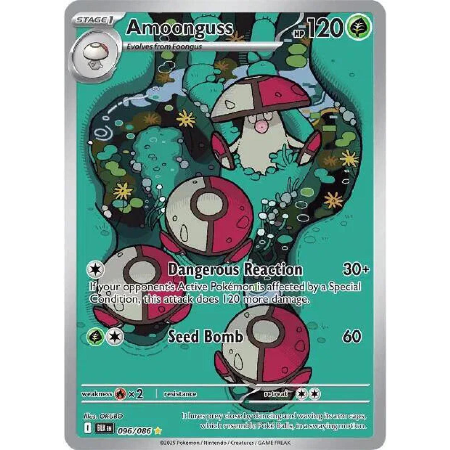 Amoonguss 096/086 - Black Bolt - Holofoil