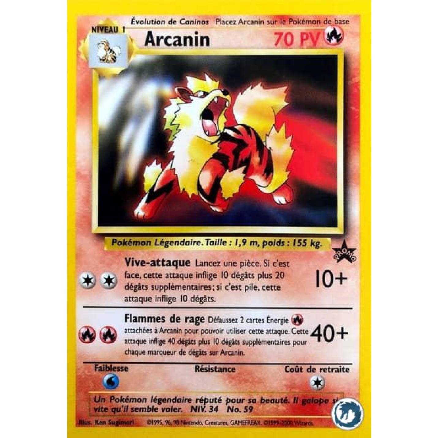 Arcanine (FR) 06/53 - WoTC Promo - Normal