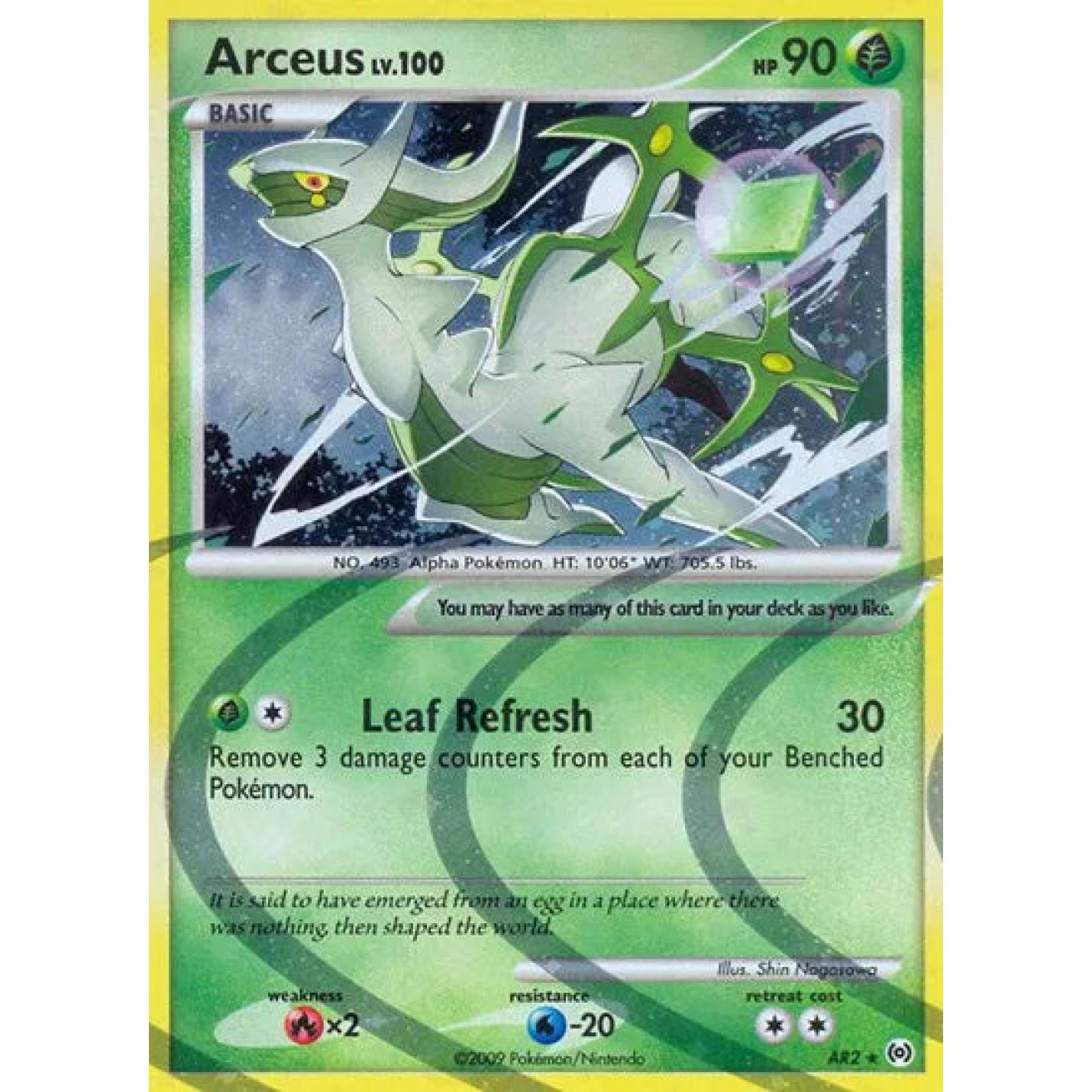Arceus Lv.100 AR2 - Platinum Arceus - Holofoil