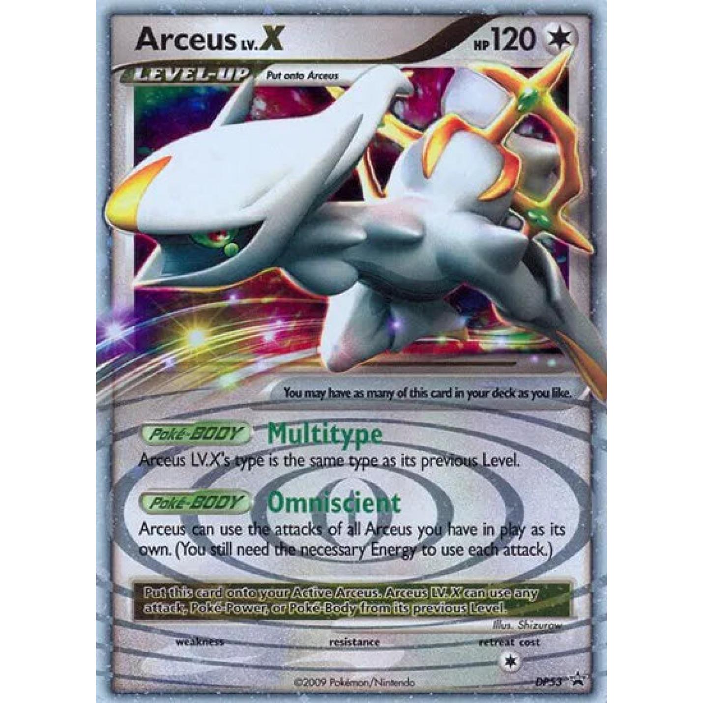 Arceus Lv.X DP53 - Diamond and Pearl Promos - Holofoil
