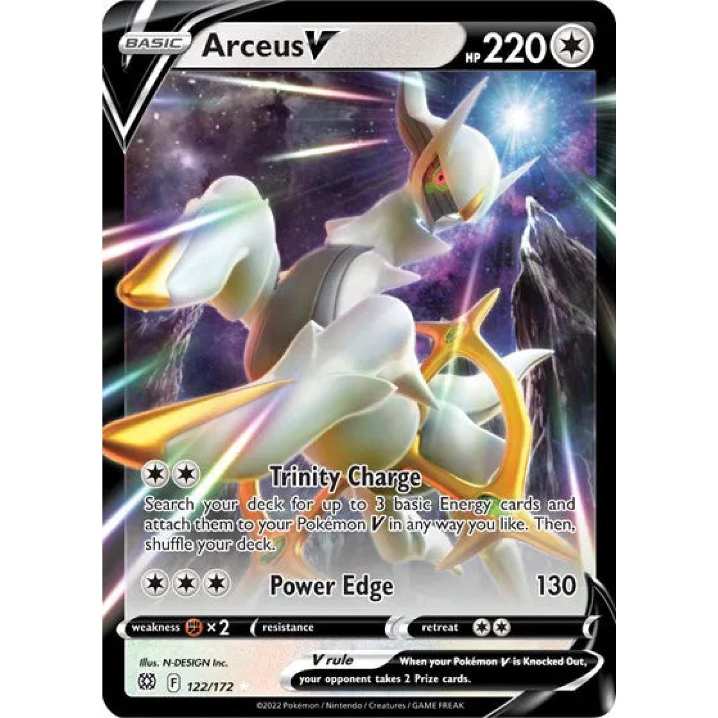 Arceus V 122/172 - Brilliant Stars - Holofoil