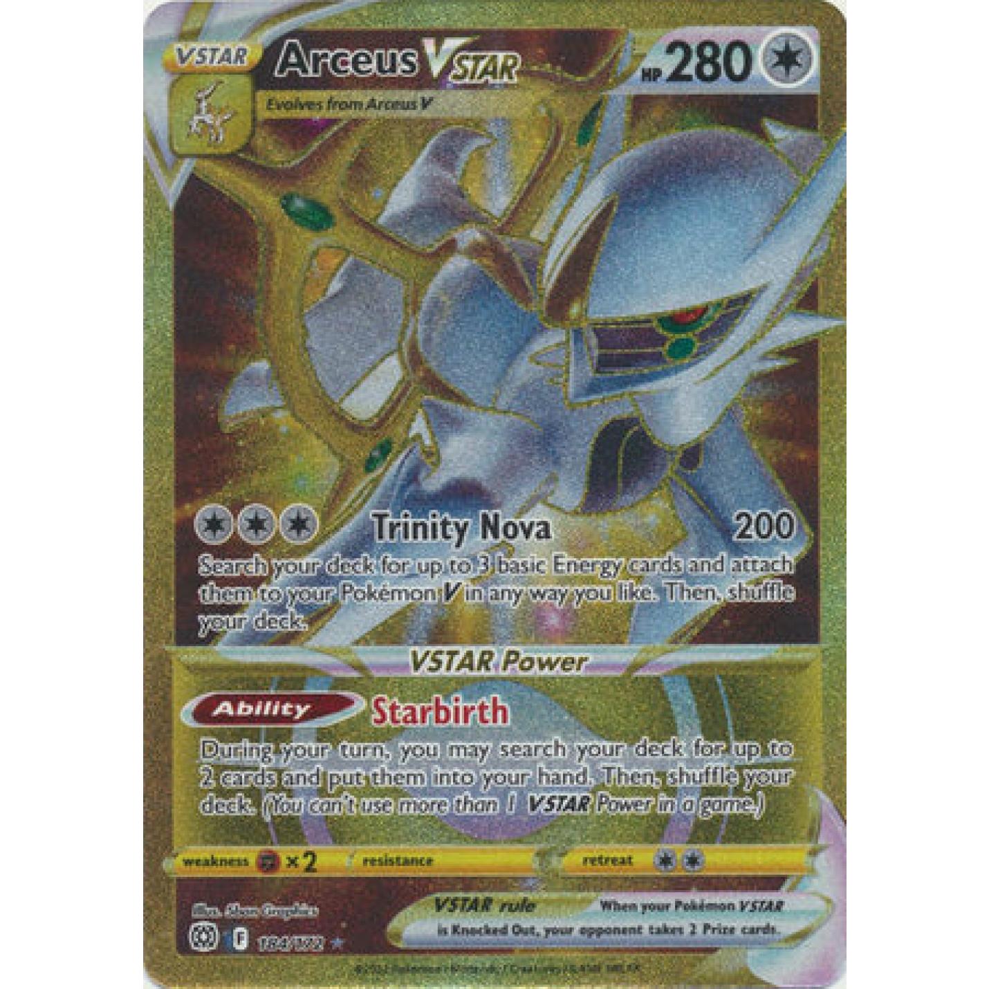 Arceus VSTAR 184/172 - Brilliant Stars - Holofoil