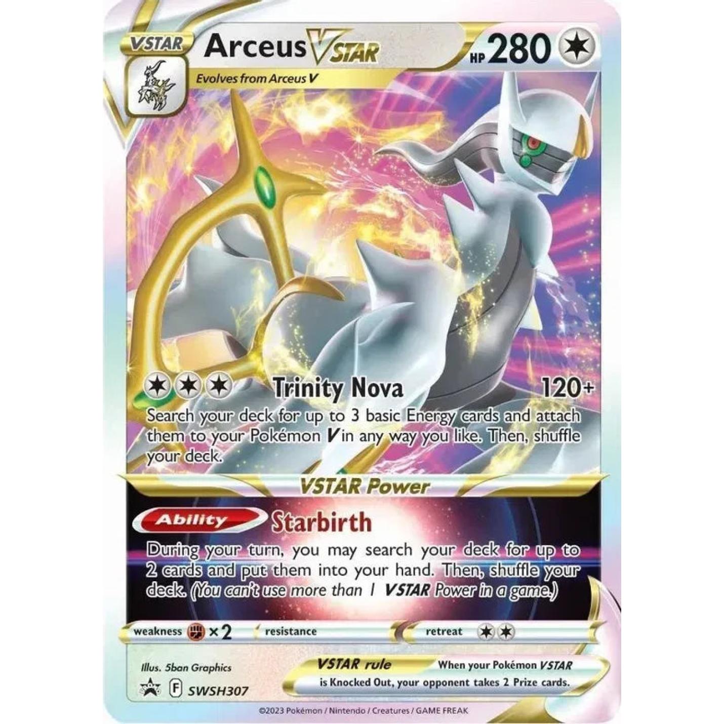 Arceus VSTAR SWSH307 - Sword & Shield Promo - Holofoil