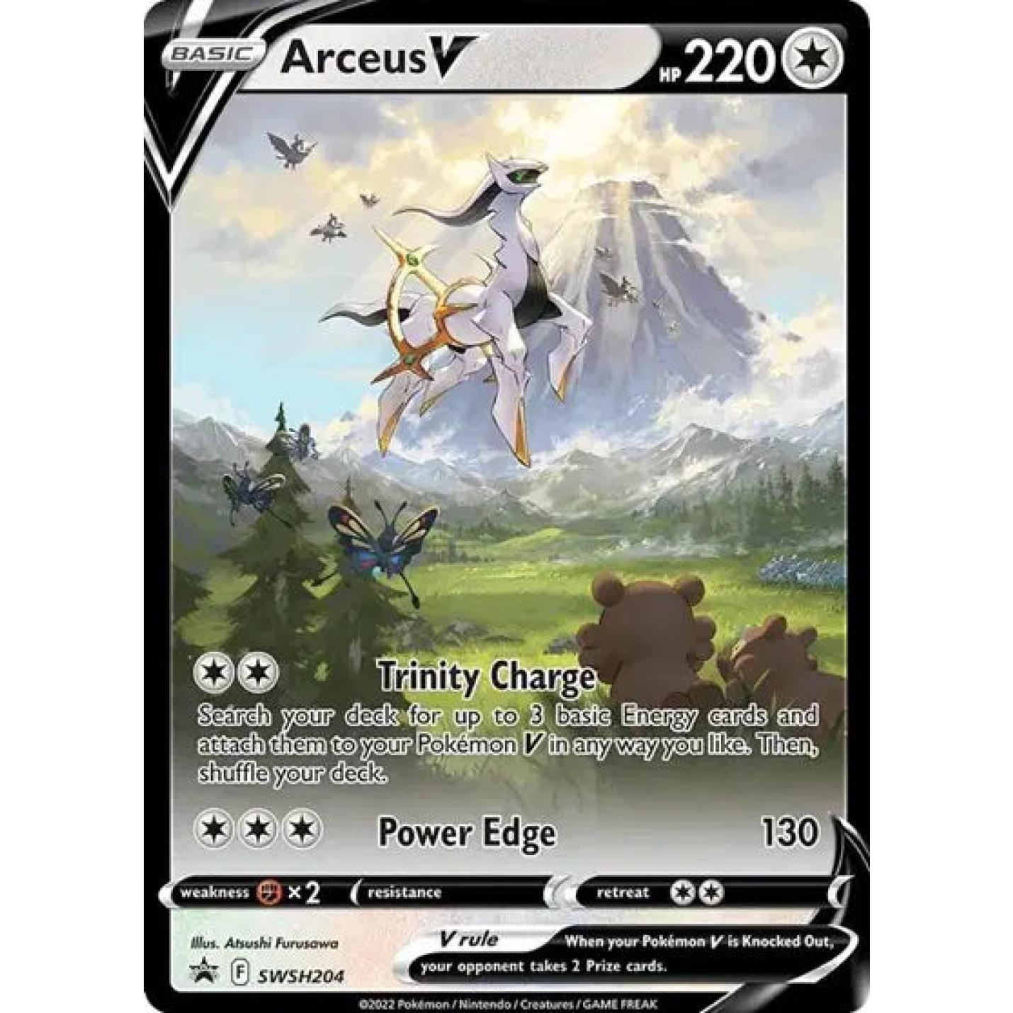 Arceus V SWSH204 - Sword & Shield Promo - Holofoil