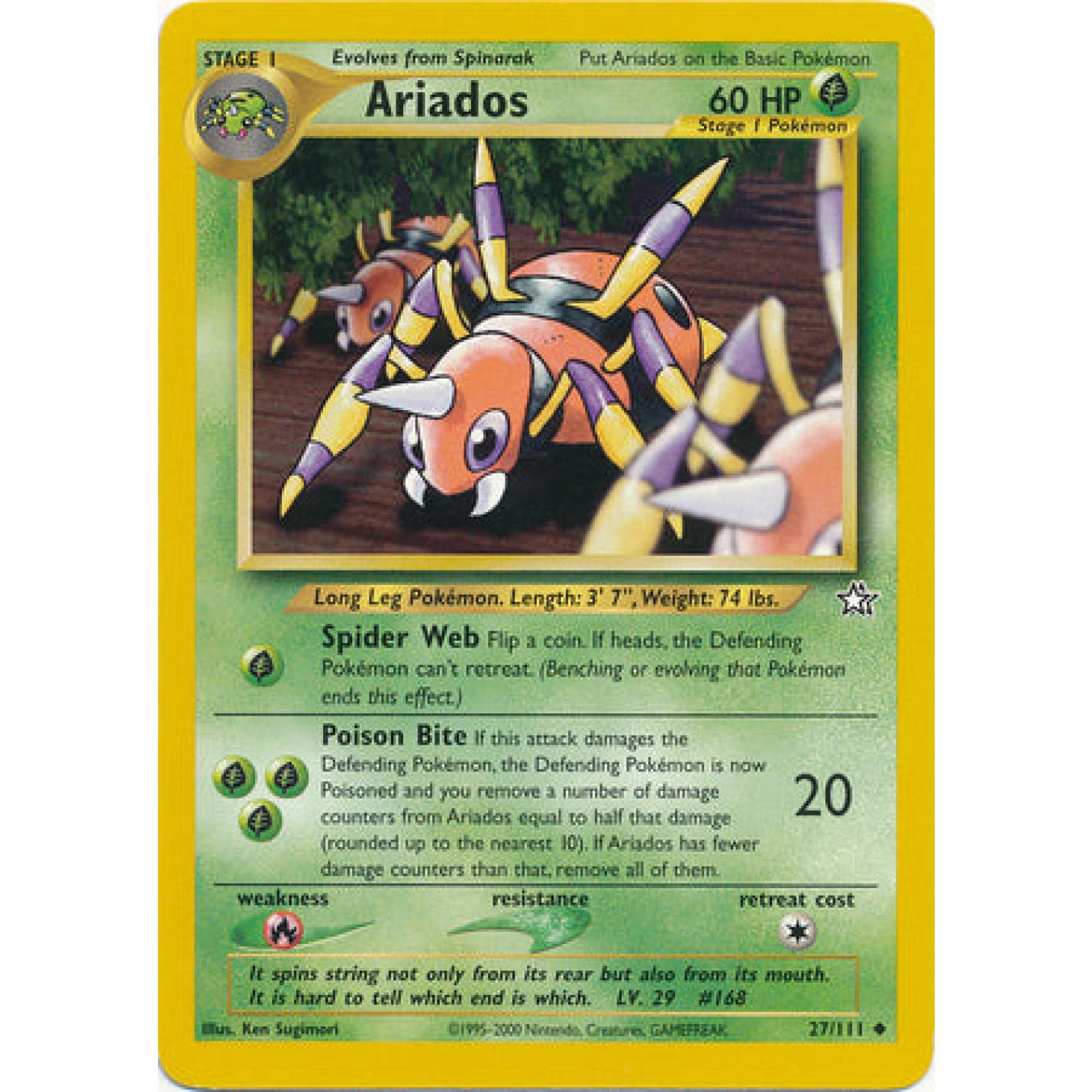 Ariados 27/111 - Neo Genesis (Unlimited) - Normal