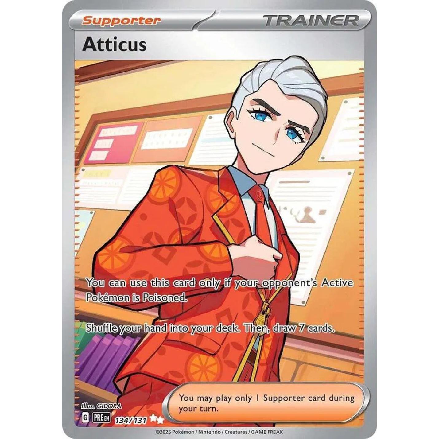 Atticus 134/131 - Prismatic Evolutions - Holofoil