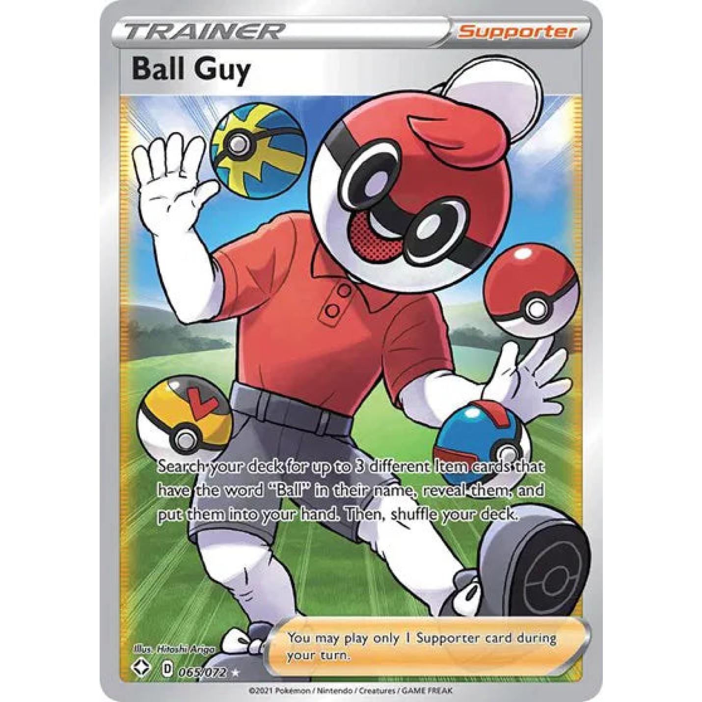 Ball Guy 065/072 - Shining Fates - Holofoil