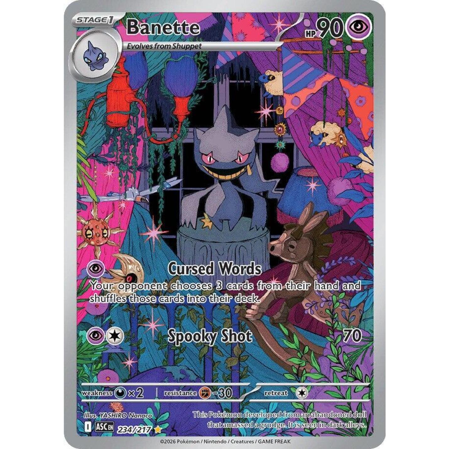 Banette 234/217 - Ascended Heroes - Holofoil