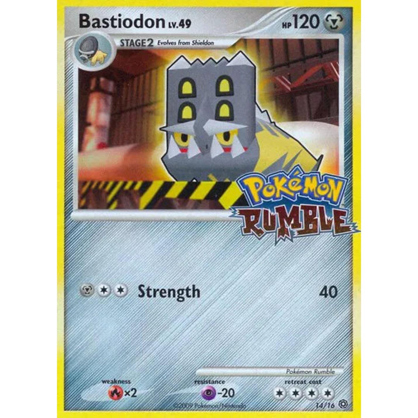 Bastiodon Lv.49 14/16 - Rumble - Holofoil