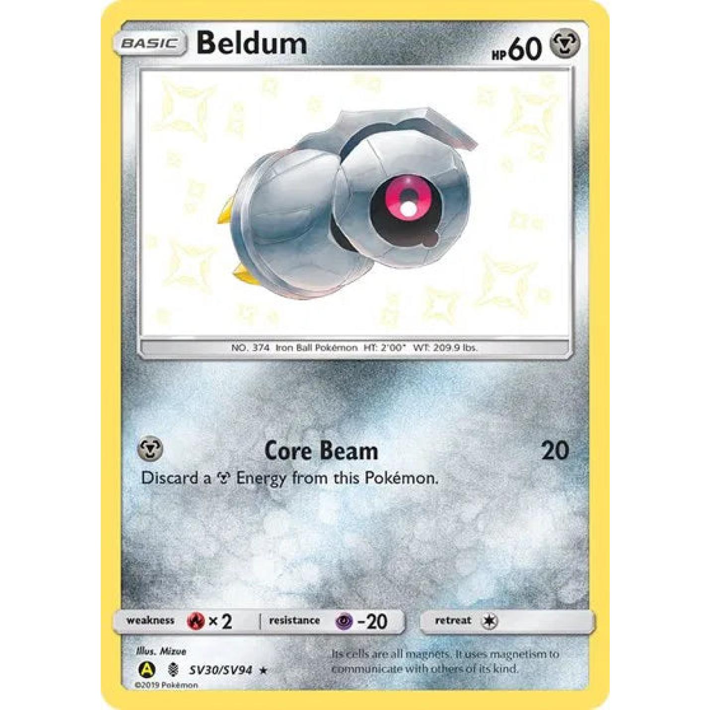 Beldum SV30/SV94 - Hidden Fates: Shiny Vault - Holofoil