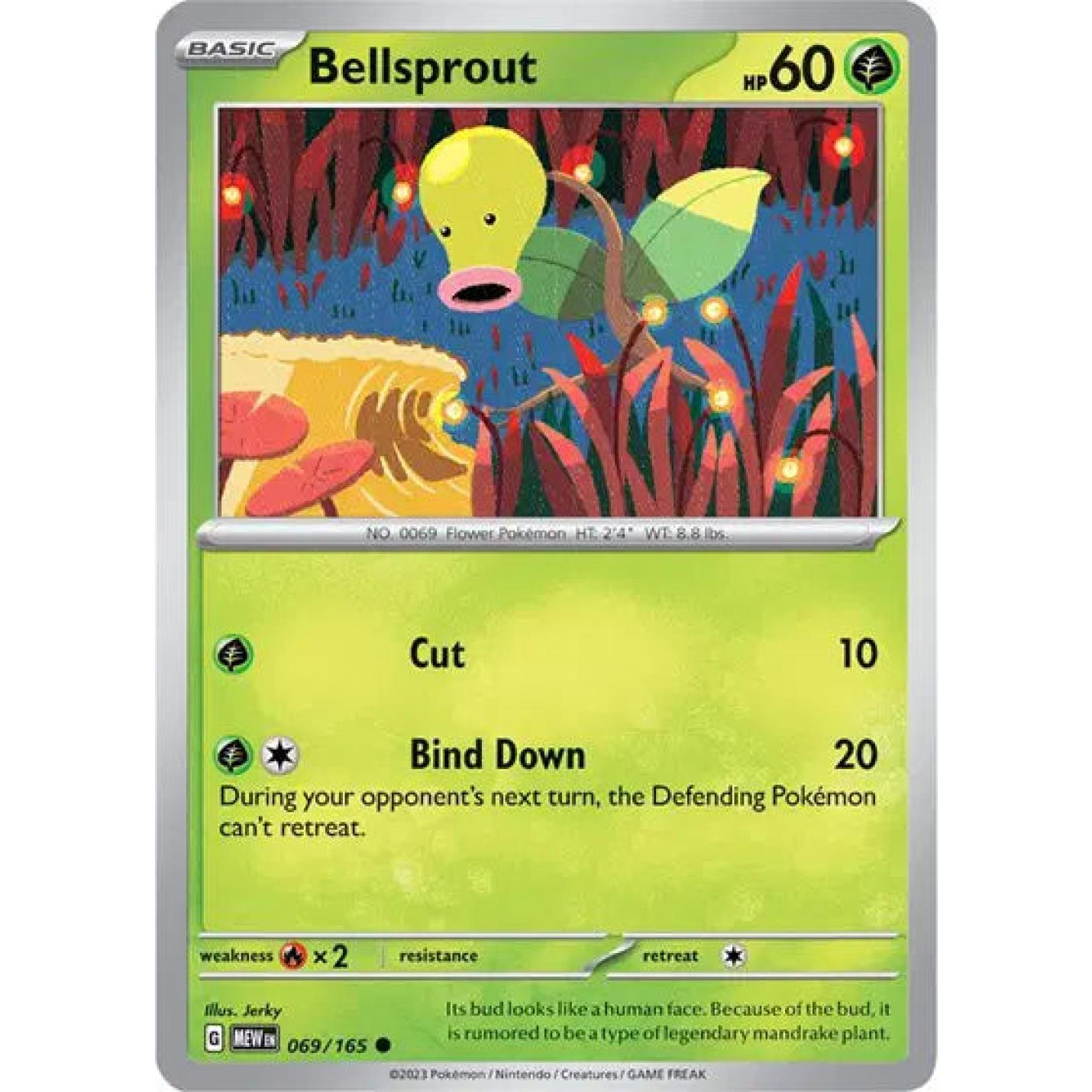 Bellsprout 069/165 - Scarlet & Violet 151 - Reverse Holofoil