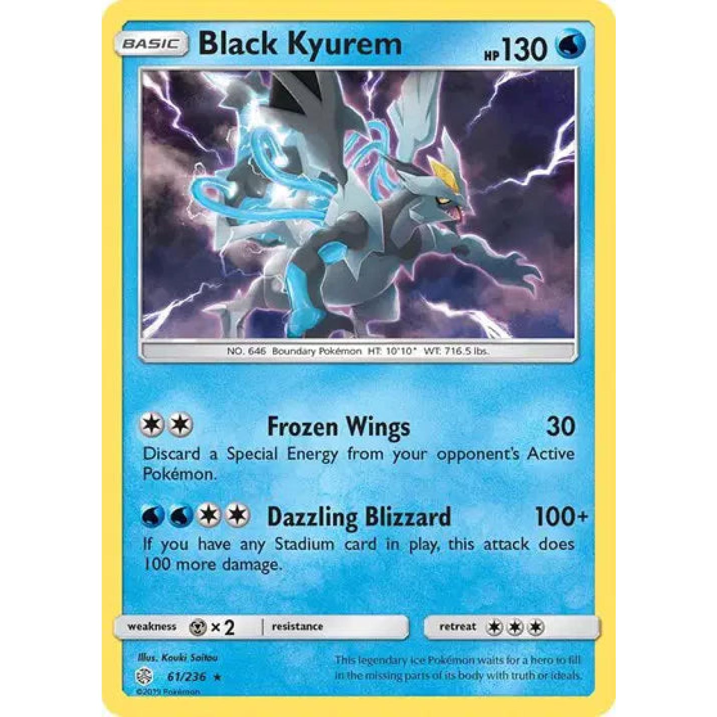 Black Kyurem 61/236 - Cosmic Eclipse - Holofoil