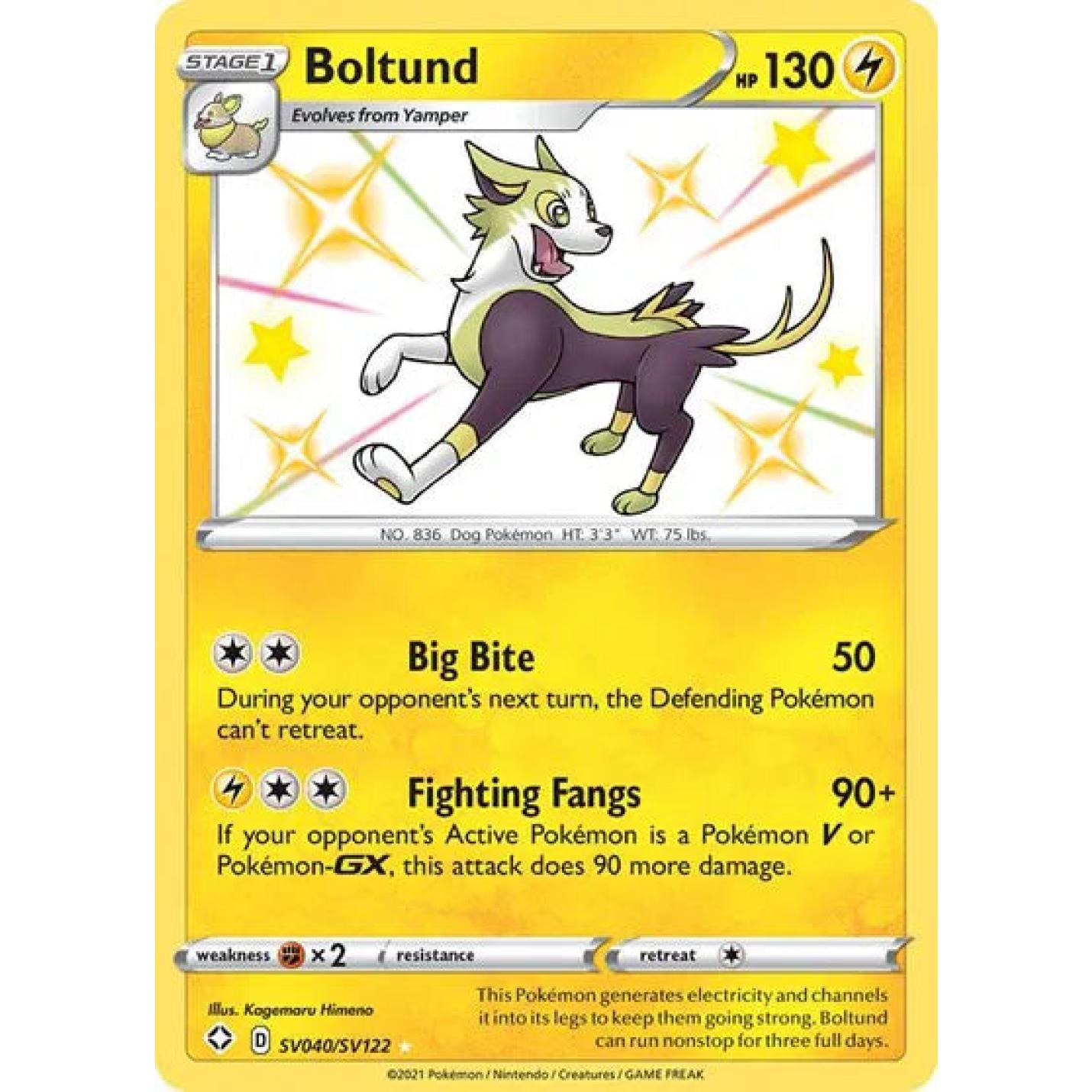 Boltund SV040/SV122 - Shining Fates: Shiny Vault - Holofoil