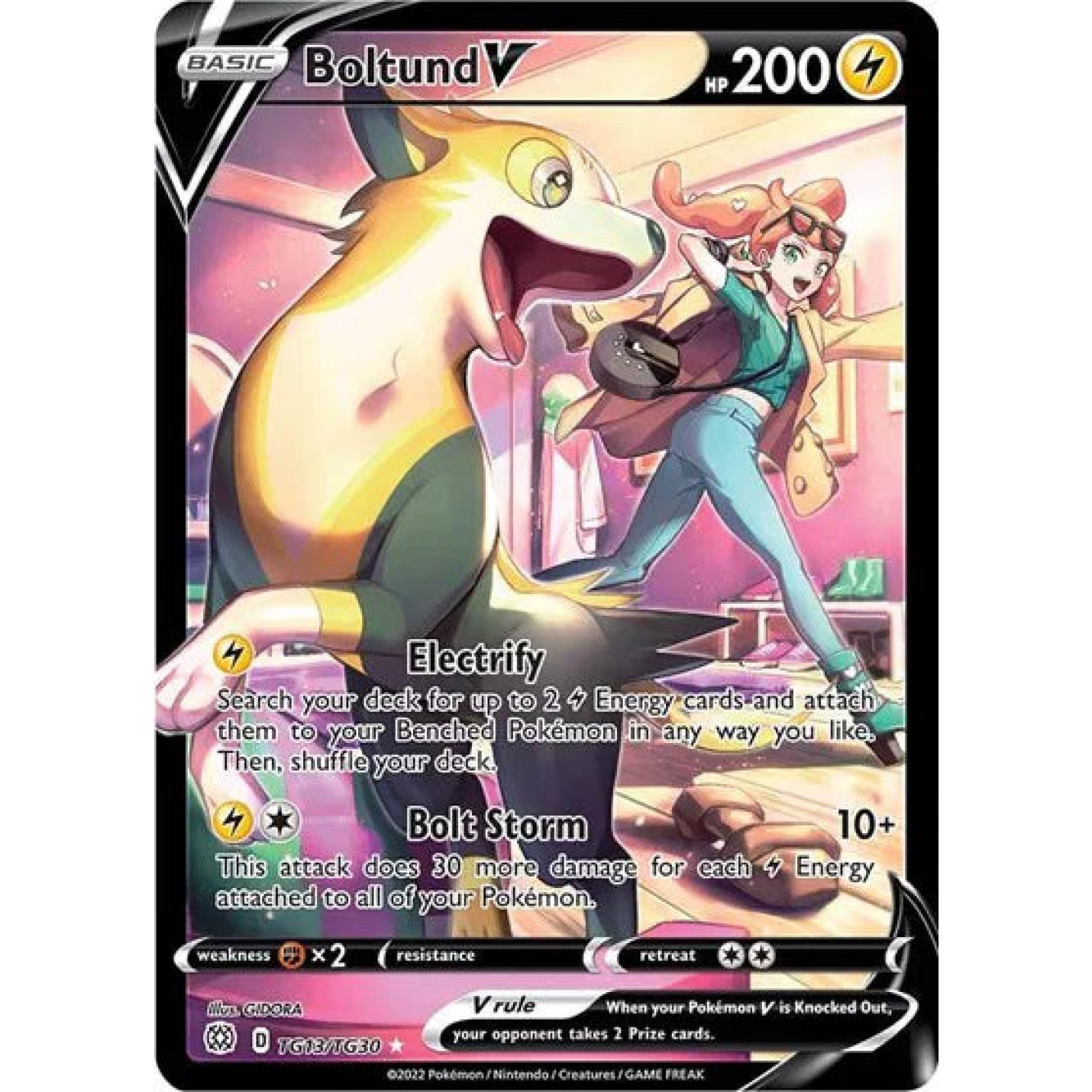 Boltund V TG13/TG30 - Brilliant Stars Trainer Gallery - Holofoil