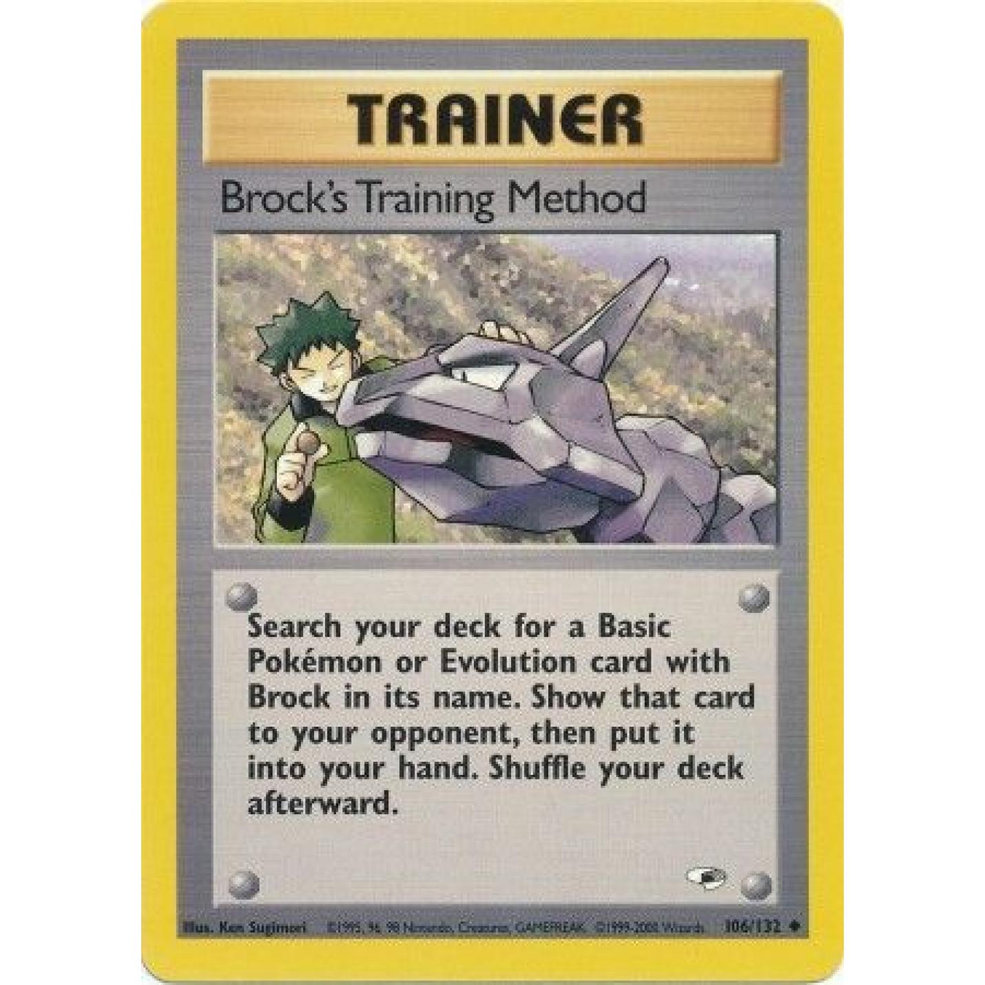 Brock's Training Method 106/132 - Gym Heroes (Unlimited) - Normal