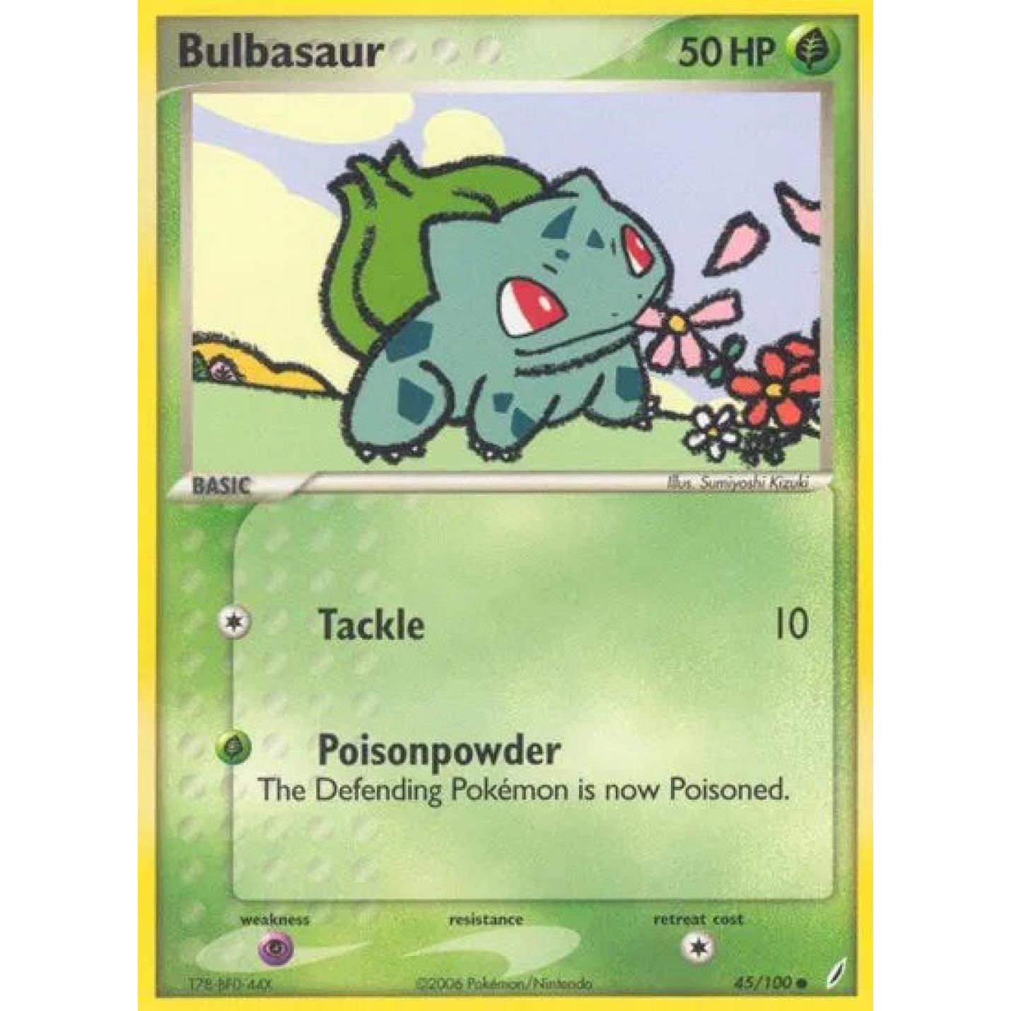 Bulbasaur 45/100 - EX Crystal Guardians - Normal