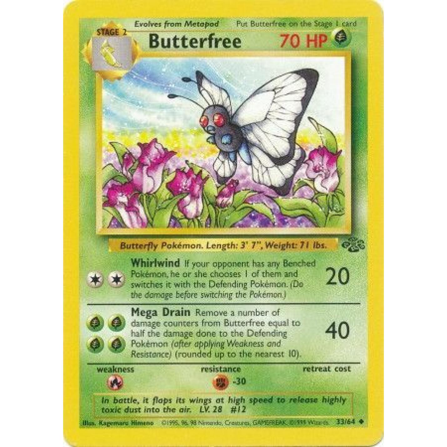 Butterfree 33/64 - Jungle (Unlimited) - Normal