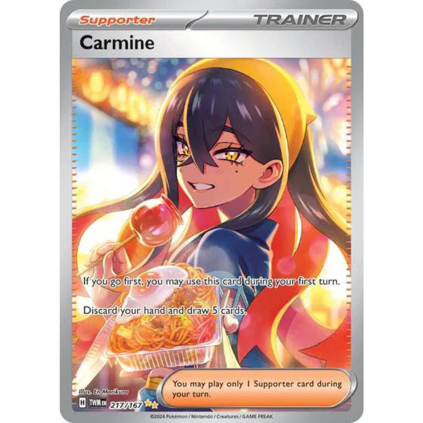 Carmine 217/167 - Twilight Masquerade - Holofoil
