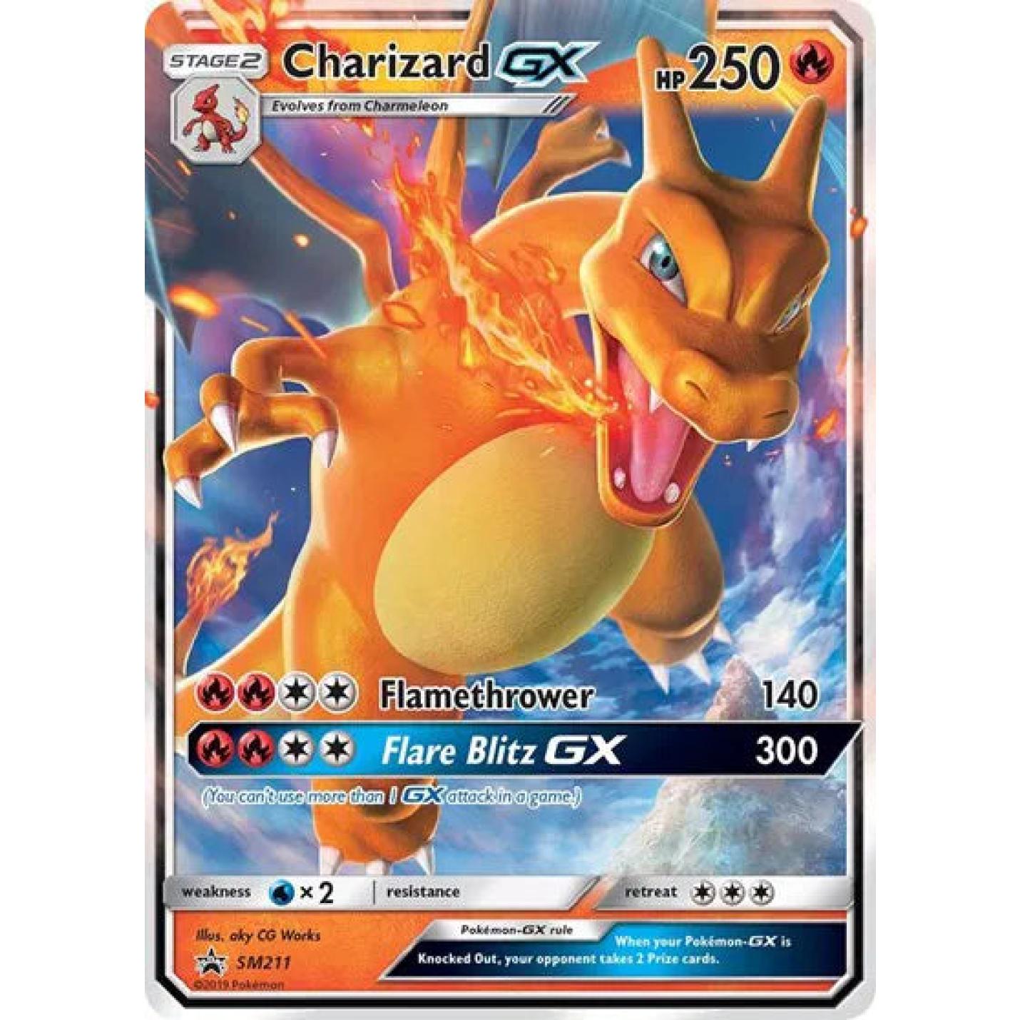 Charizard GX SM211 - Sun & Moon Promo - Holofoil
