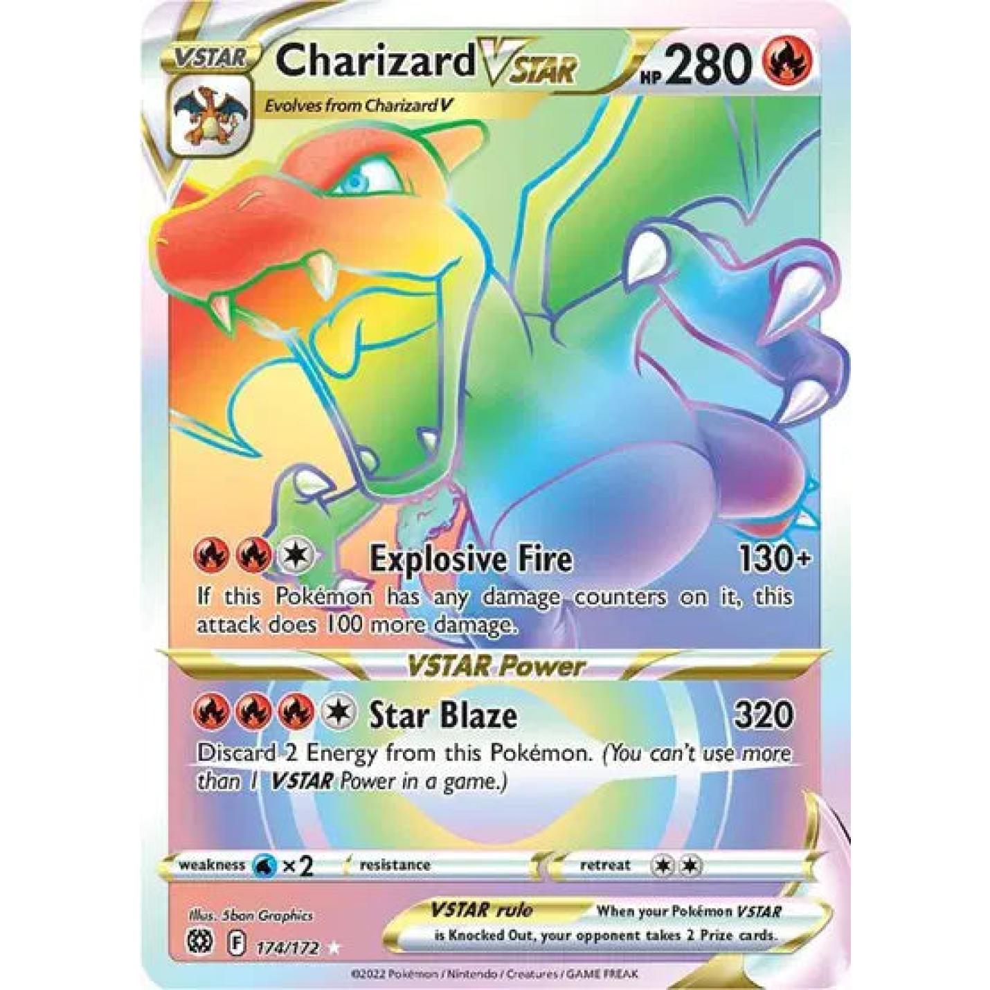 Charizard VSTAR 174/172 - Brilliant Stars - Holofoil