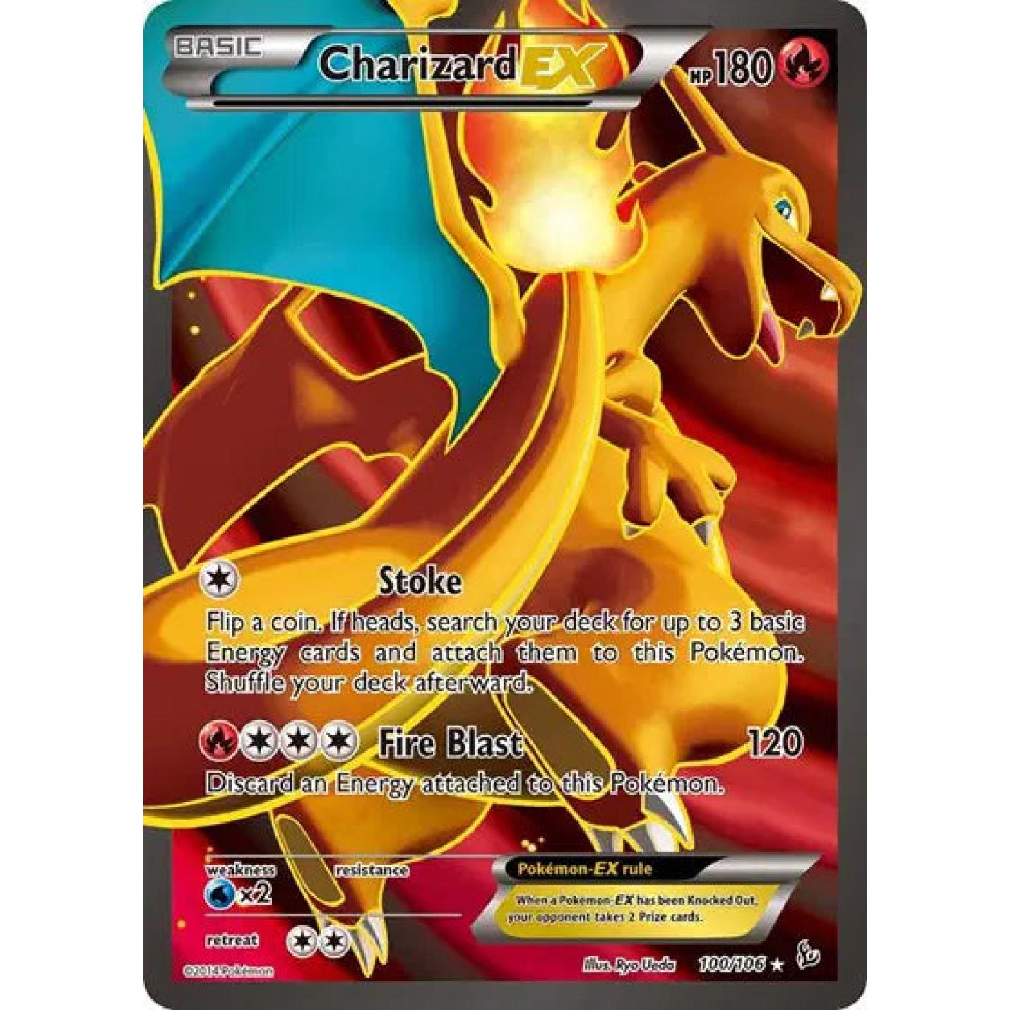 Charizard ex 100/106 - Flashfire - Holofoil