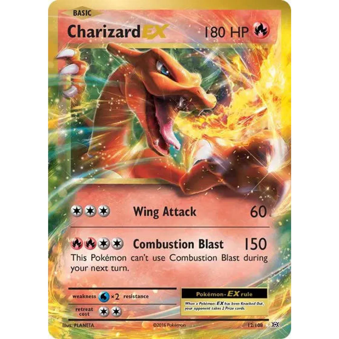 Charizard ex 12/108 - Evolutions - Normal
