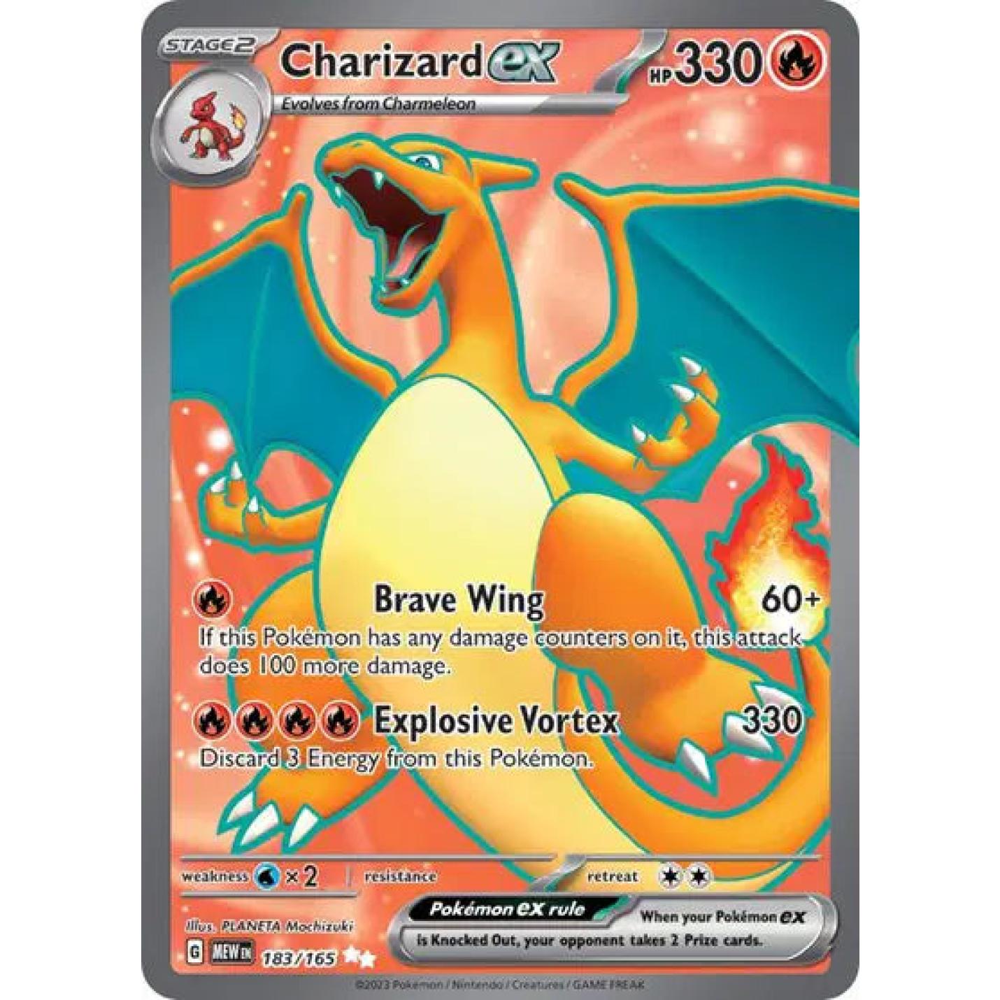 Charizard ex 183/165 - Scarlet & Violet 151 - Holofoil