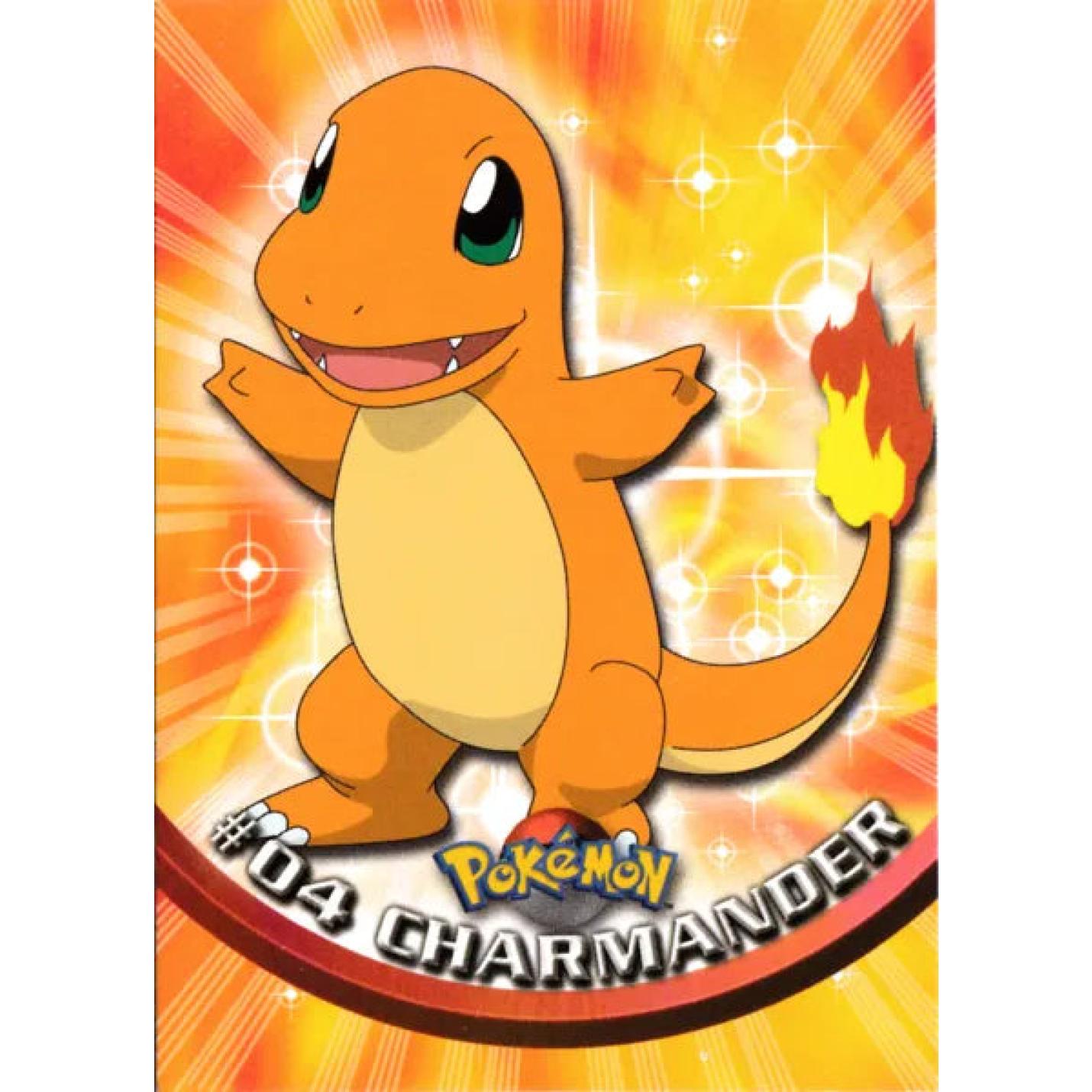 Charmander 04 - Topps Series 1 - Base Chrome