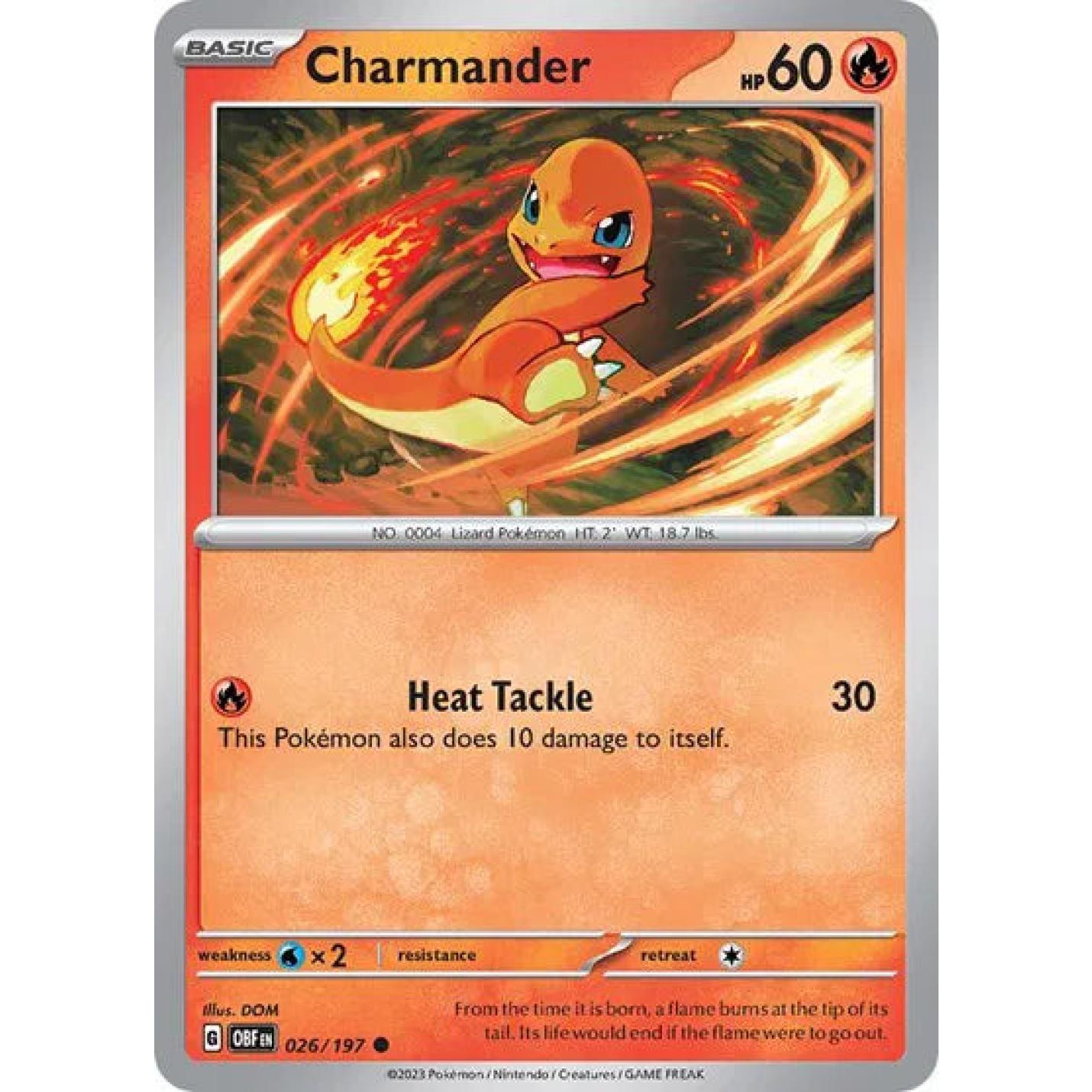 Charmander 026/197 - Obsidian Flames - Normal