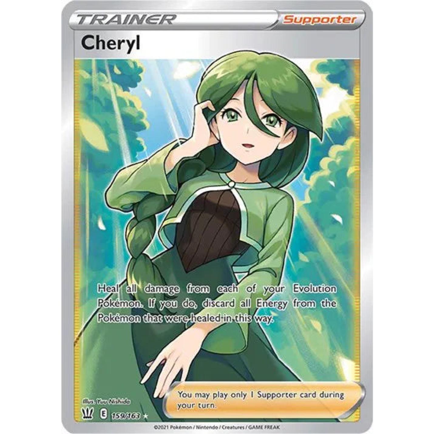 Cheryl 159/163 - Battle Styles - Holofoil
