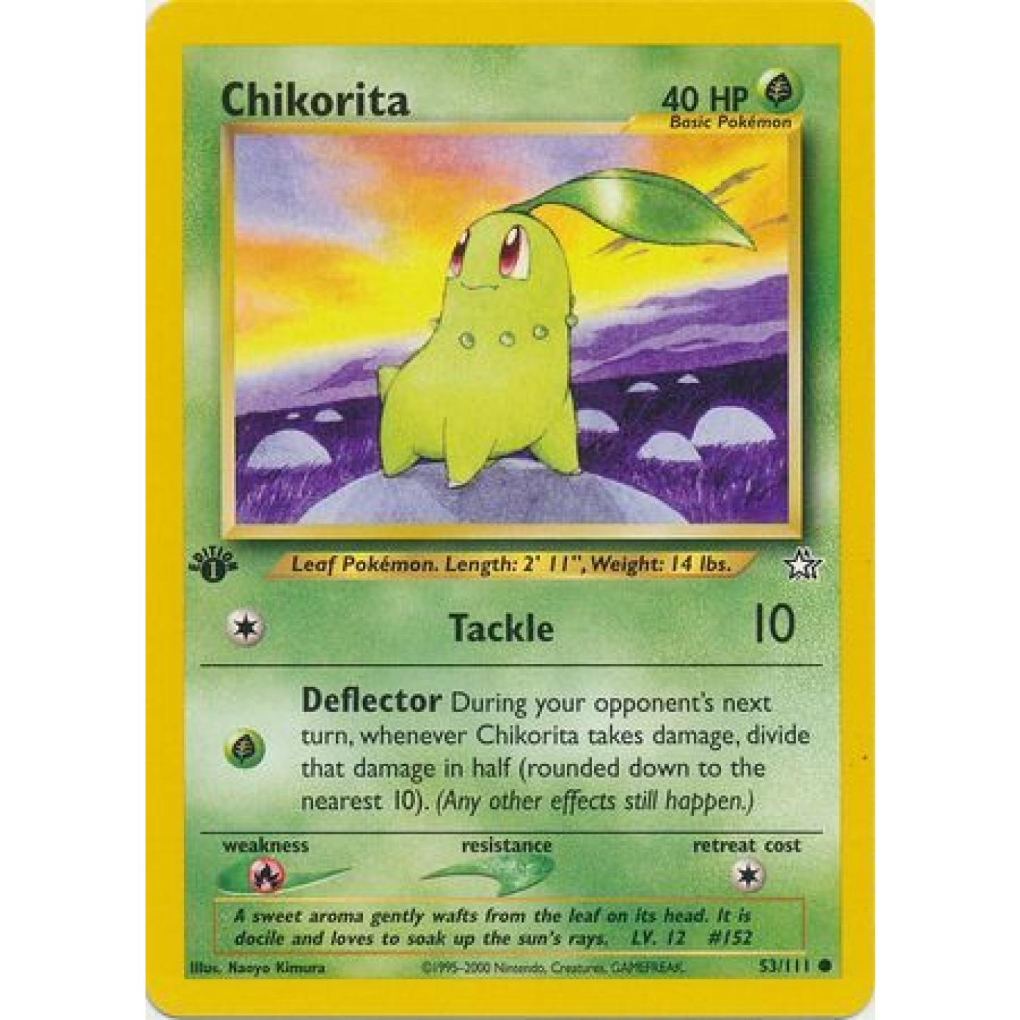 Chikorita 53/111 - Neo Genesis (1st Edition) - Normal