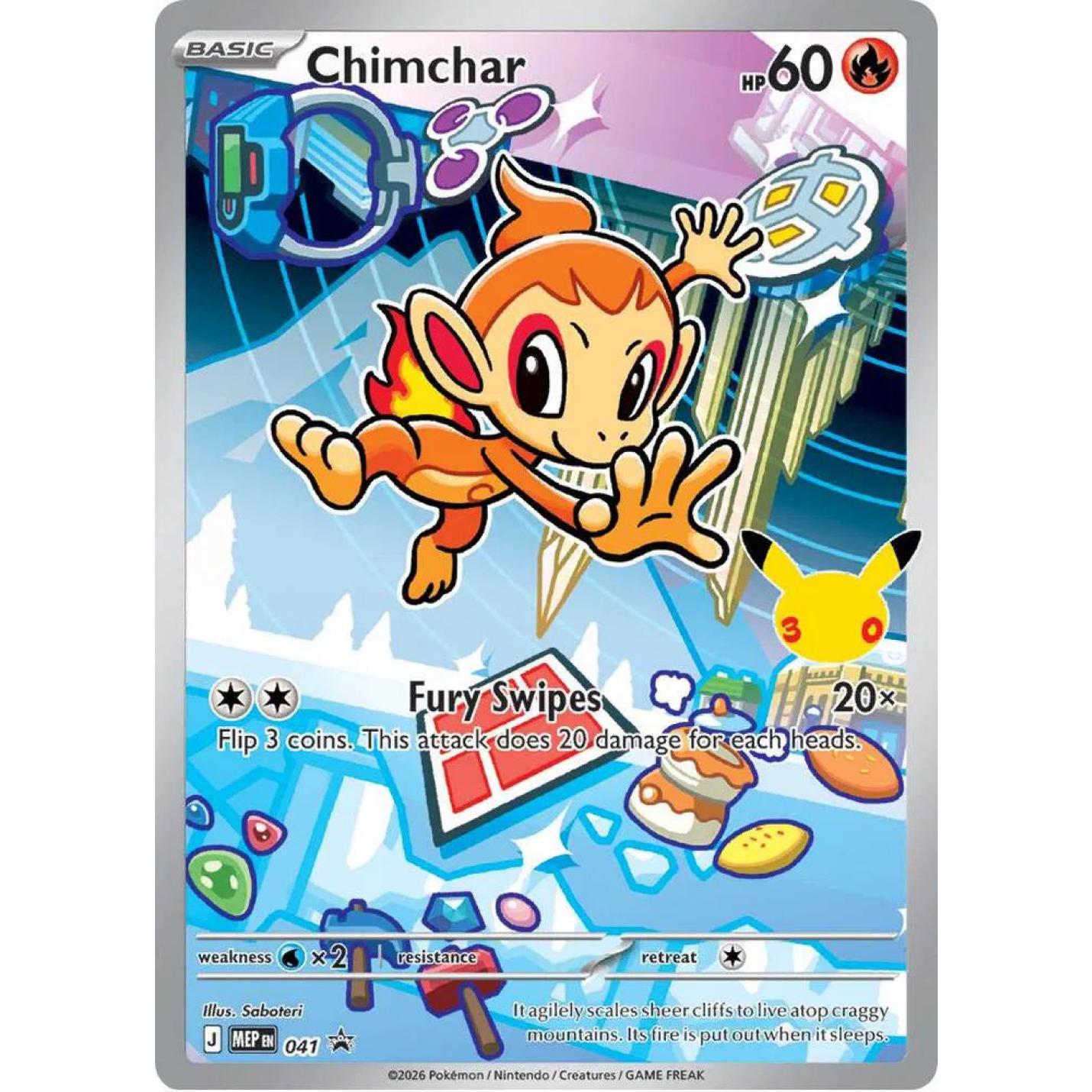 Chimchar 041 - Mega Evolution Promos - Holofoil
