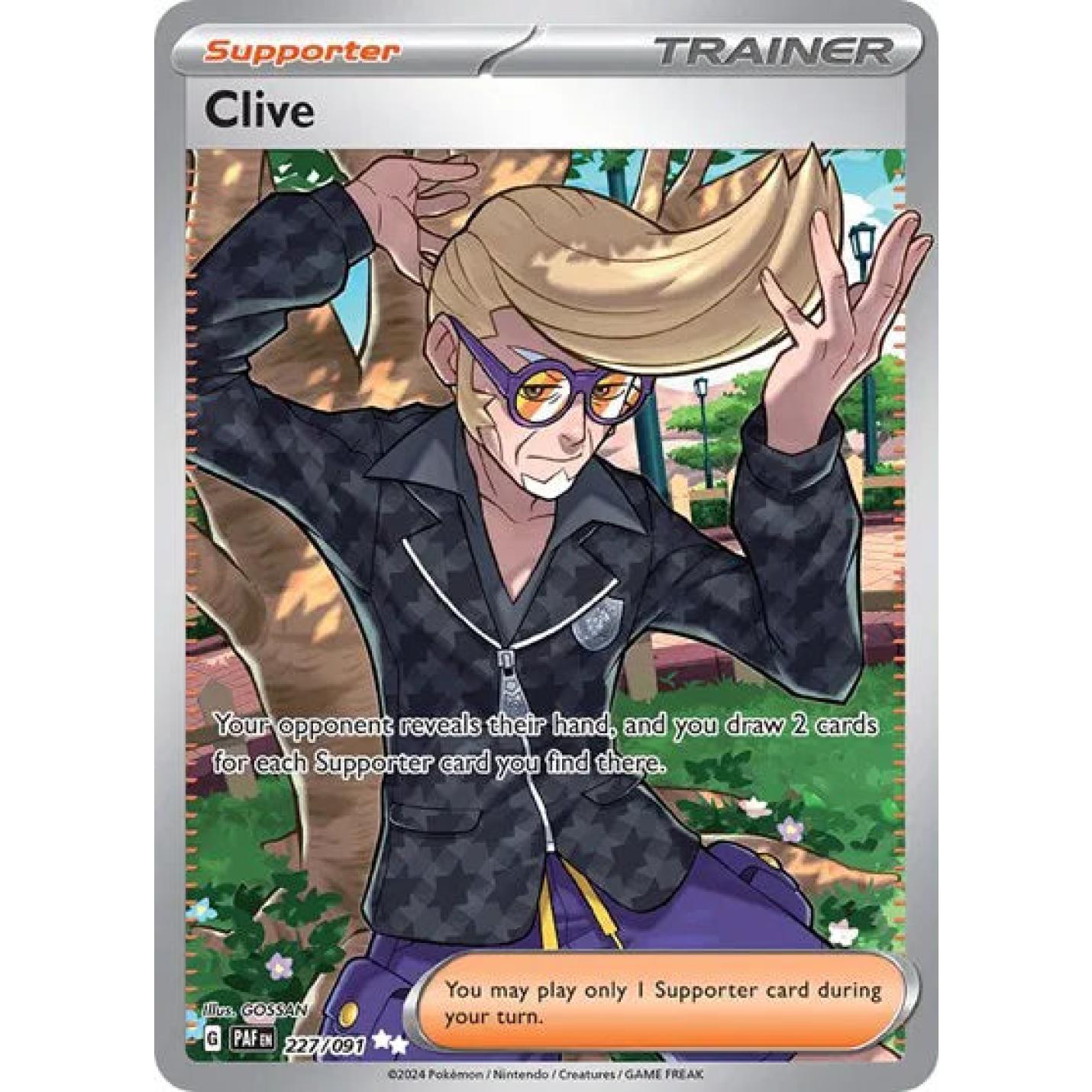 Clive 227/091 - Paldean Fates - Holofoil