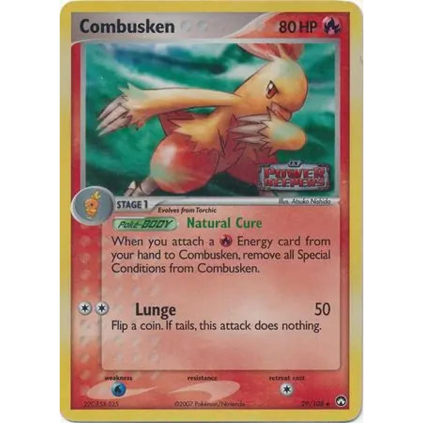 Combusken 29/108 - EX Power Keepers - Reverse Holofoil