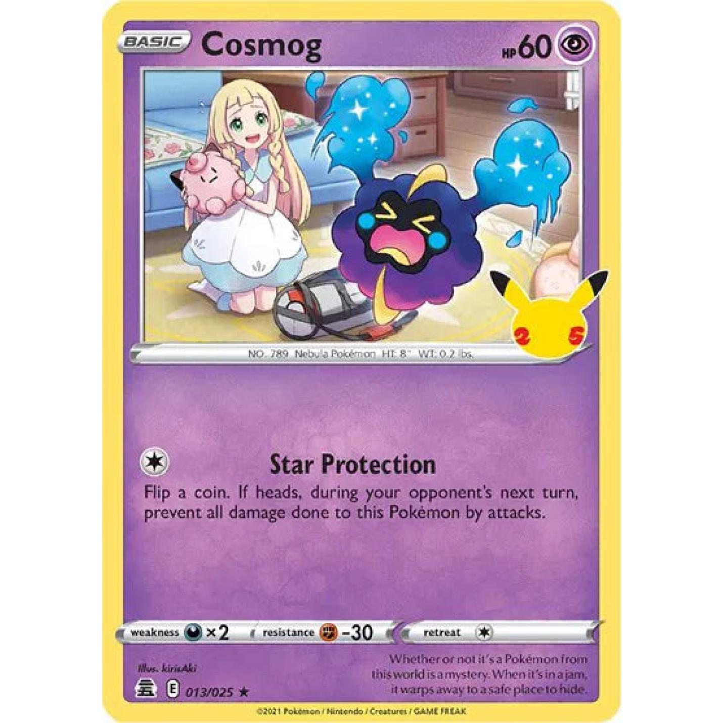 Cosmog 013/025 - Celebrations - Holofoil