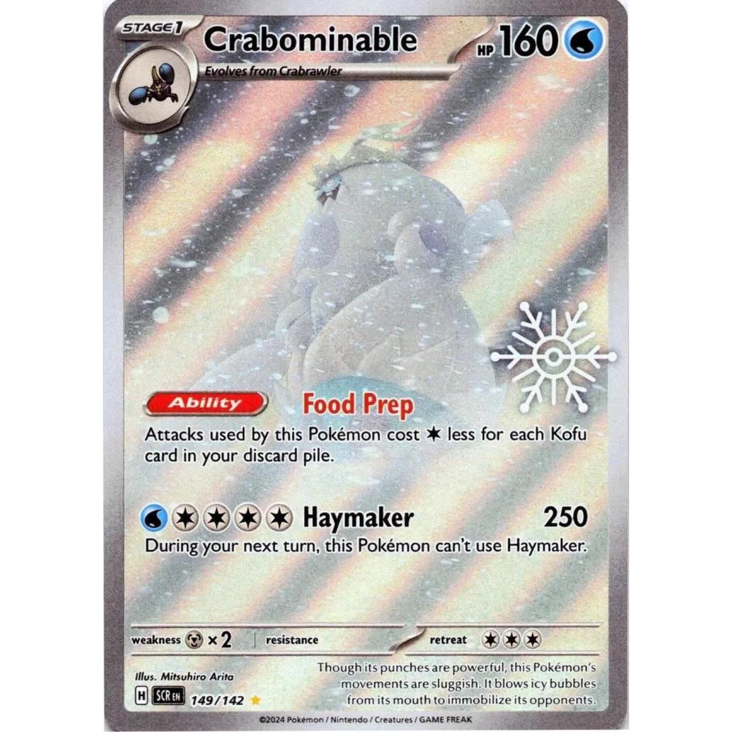 Crabominable 149/142 - Holiday Calendar - Holofoil