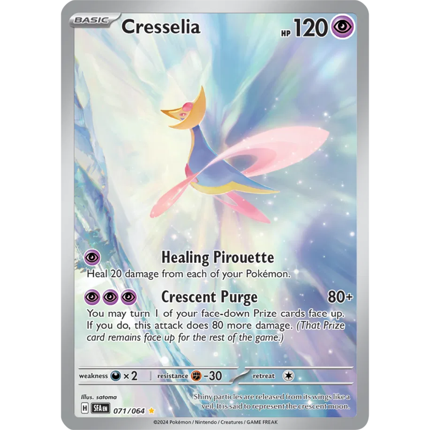 Cresselia 071/064 - Shrouded Fable - Holofoil