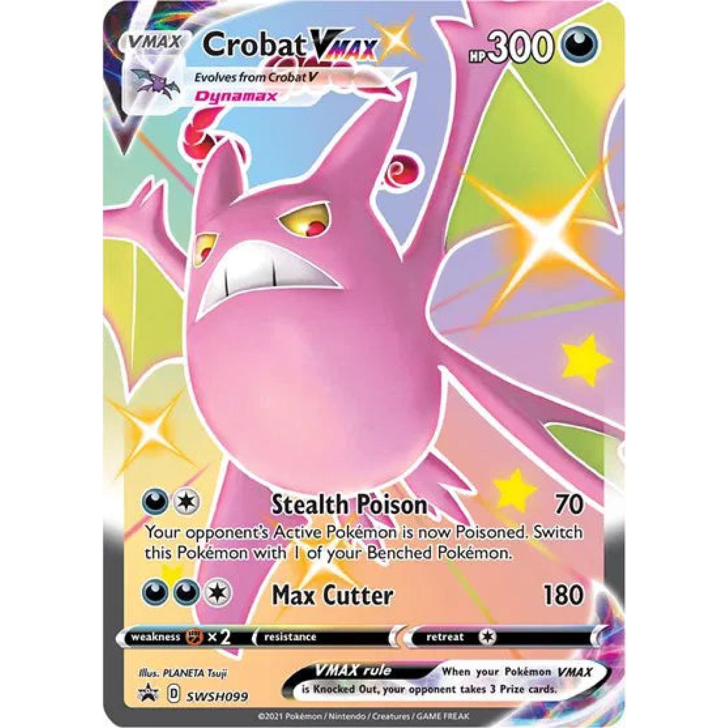 Crobat VMAX SWSH099 - Sword & Shield Promo - Holofoil