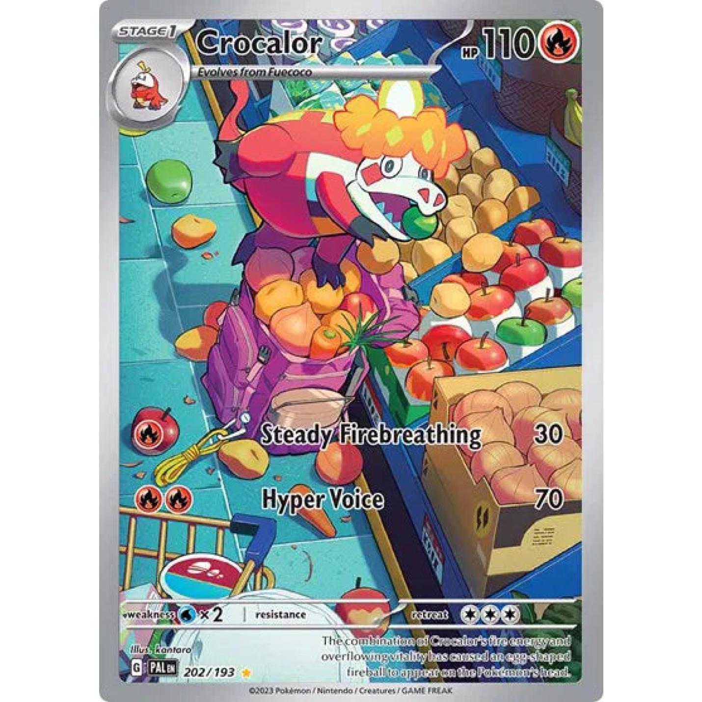 Crocalor 202/193 - Paldea Evolved - Holofoil