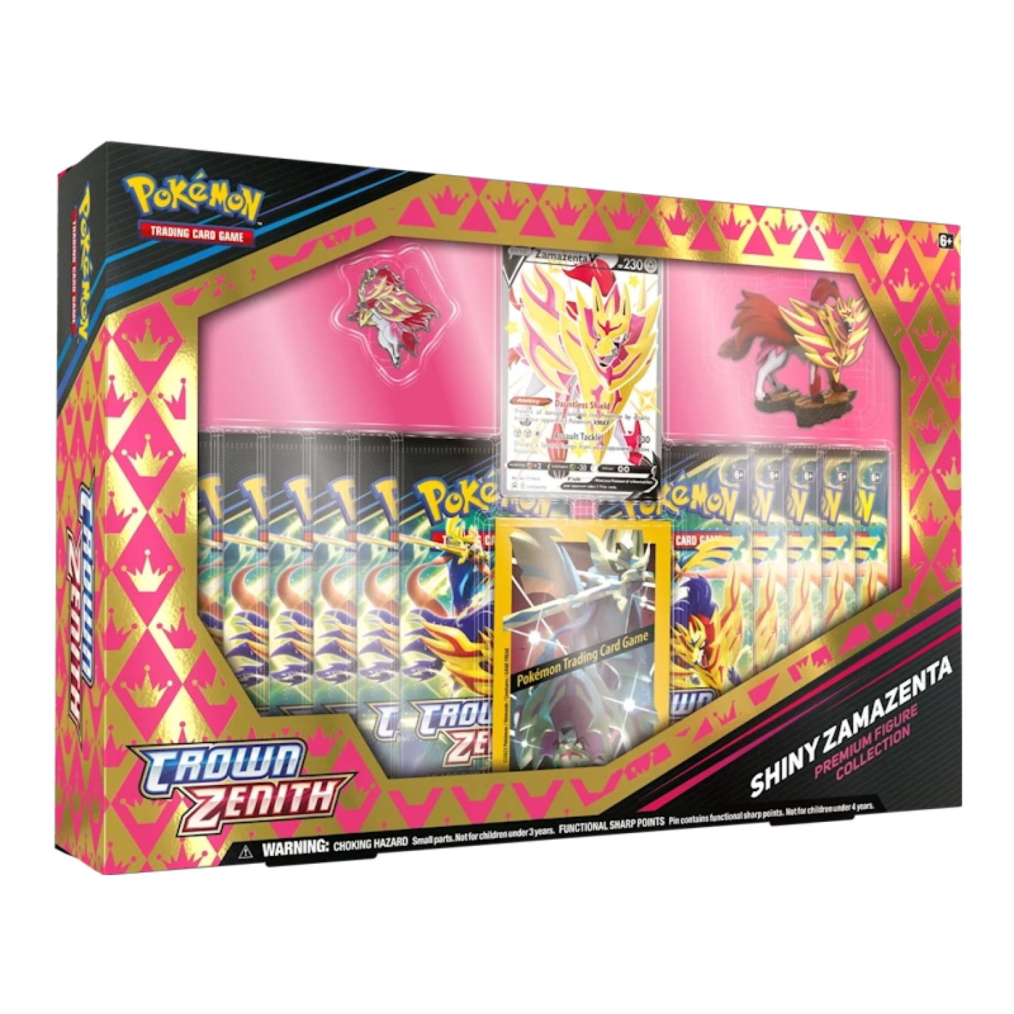 Pokémon Crown Zenith: Shiny Zamazenta Premium Figure Collection